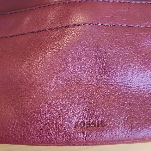 Fossil Aria Cabernet Small Crossbody Shoulder Bag - Picture 12 of 17